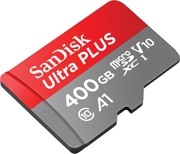 SanDisk Ultra MicroSD UHS-I Memory Card 400 GB - Silver